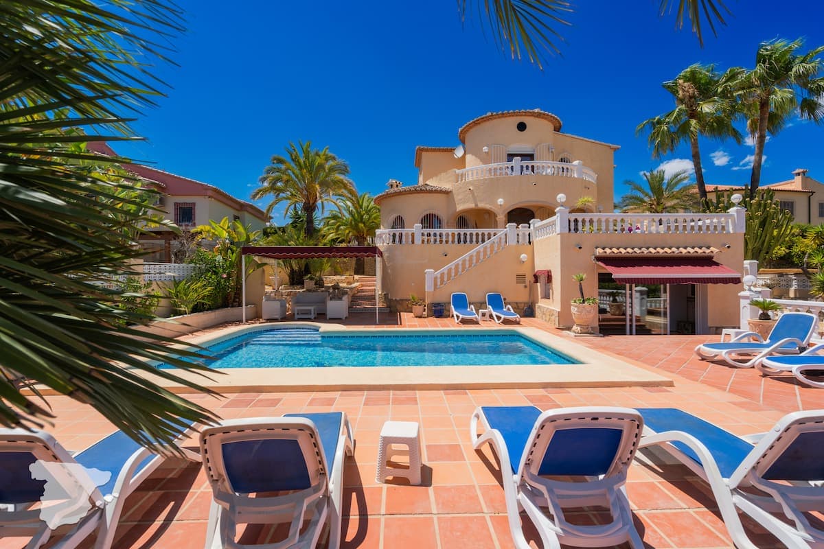 Villa Margarita in Calpe, Costa Blanca — real Airbnb listing